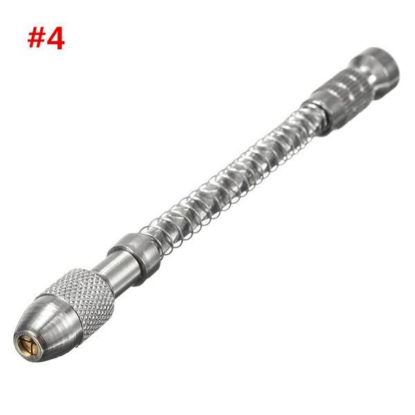 Raitool™ DT03 Aluminum Alloy Mini Spiral Hand Hold Punching Manual Drill Craft DIY Tool - MRSLM