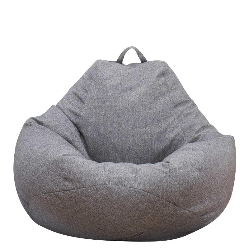 2 Sizes Large Bean Bag Chair Couch Sofa Covers Indoor Lazy Lounger For Adults Baby Seats Protector - MRSLM