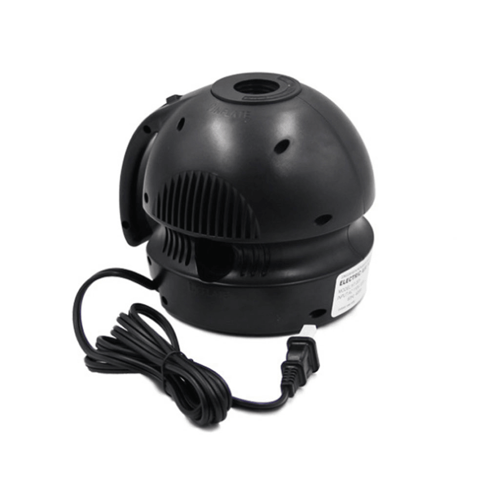 2.8PSI Electric Pump 400W Car Balls Automatic Inflator Pumps Portable Air Compressor EU/US Plug for Outdoor Travel Inflatable Bed Inflatable Boat Inflatable Boat Inflatable Tent - MRSLM