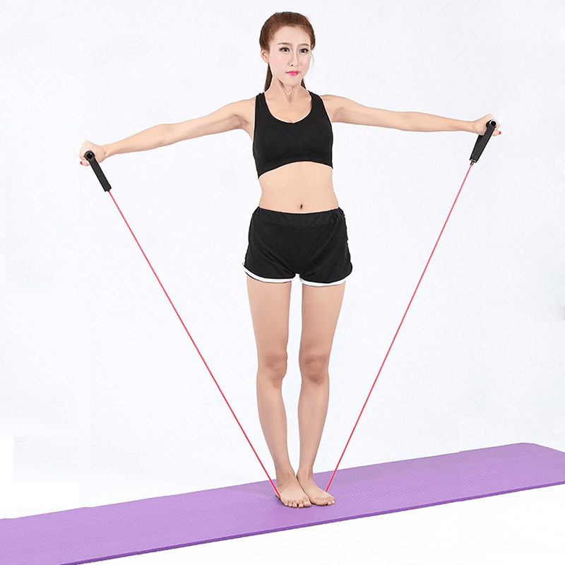 25Ib Resistance Bands Home Multi-Function Leg Arm Expansion Strength Training Elastic Yoga Band - MRSLM