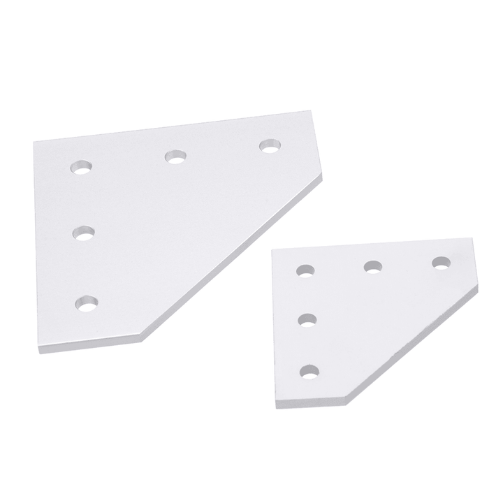 Machifit 5 Holes Aluminum Profile Corner Bracket 90 Degree L Type Joint Plate for CNC V-Slot 2020 3030 Alumin - MRSLM