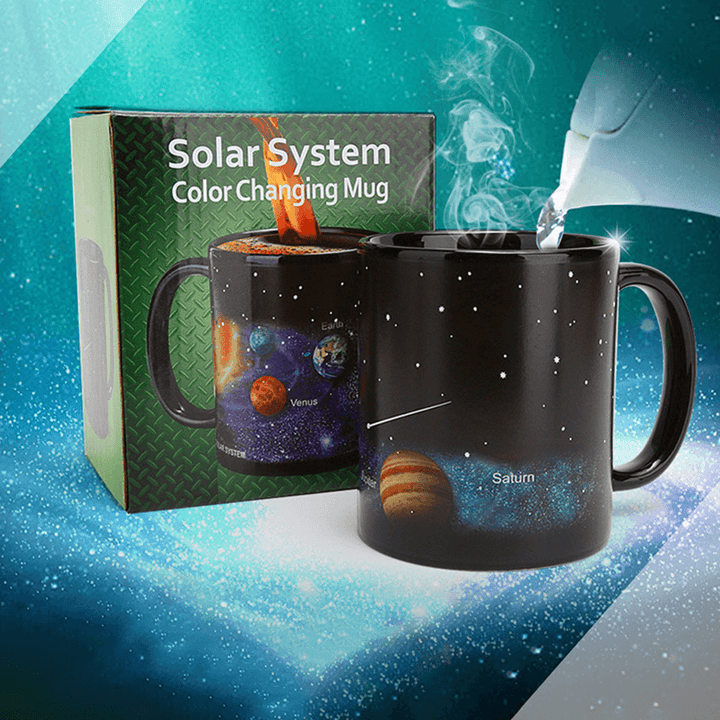 Starry Solar System Ceramic Color Mug Cups & Mugs Water Cup Drinking Mug - MRSLM