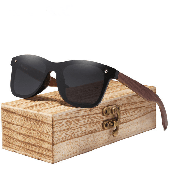 Mens Sunlasses Polarized Wood Sun Lasses Women Shades Men - MRSLM