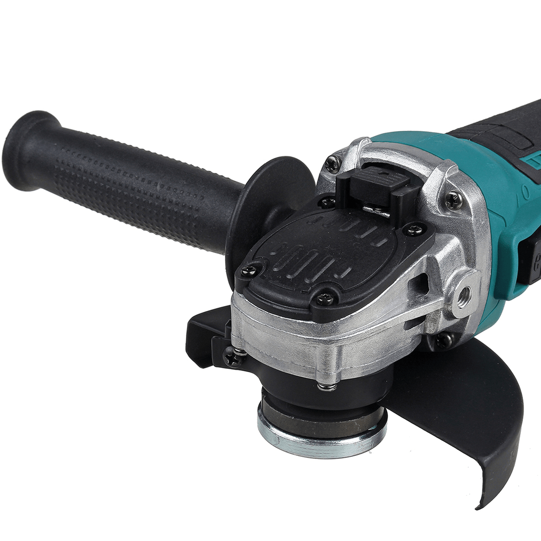 125Mm 800W Cordless Brushless Angle Grinder Cutting Tool Variable Speed Electric Polisher for Makita 18V Battery - MRSLM