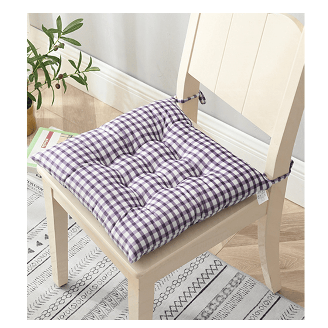 40*40Cm Polyester Chair Cushion Square Soft Padded Pad Home Office Decor Dining - MRSLM