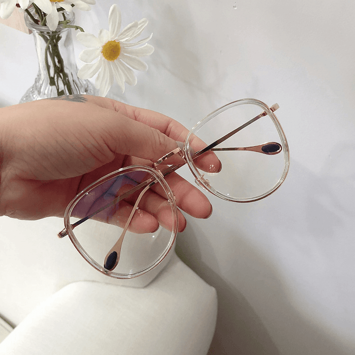 Vintage Woman Glasses Optical Frames Big Fake Glasses Eyewear - MRSLM