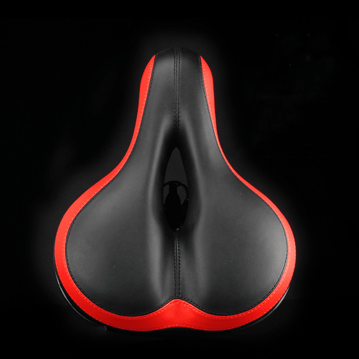 BIKIGHT PU Waterproof Vibration Damping Anti-Slip Abrasion Resistant Comfortable Universal Fit Saddle Bike Saddles - MRSLM