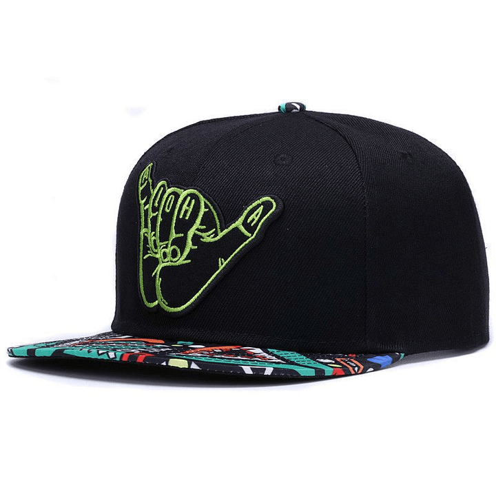 Men'S and Women'S Retro Embroidery Baseball Snapback Sports Cap - MRSLM