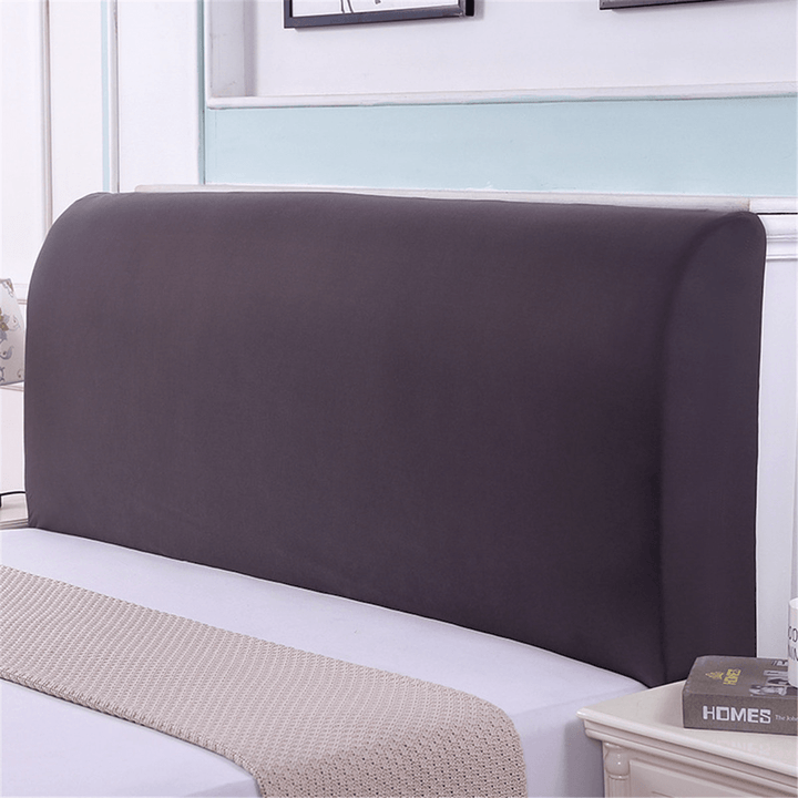 200CM Polyester Elastic Bed Headboard Cover Full Dustproof Protector Slipcover Bed Protection Dust Cover Bedspread - MRSLM