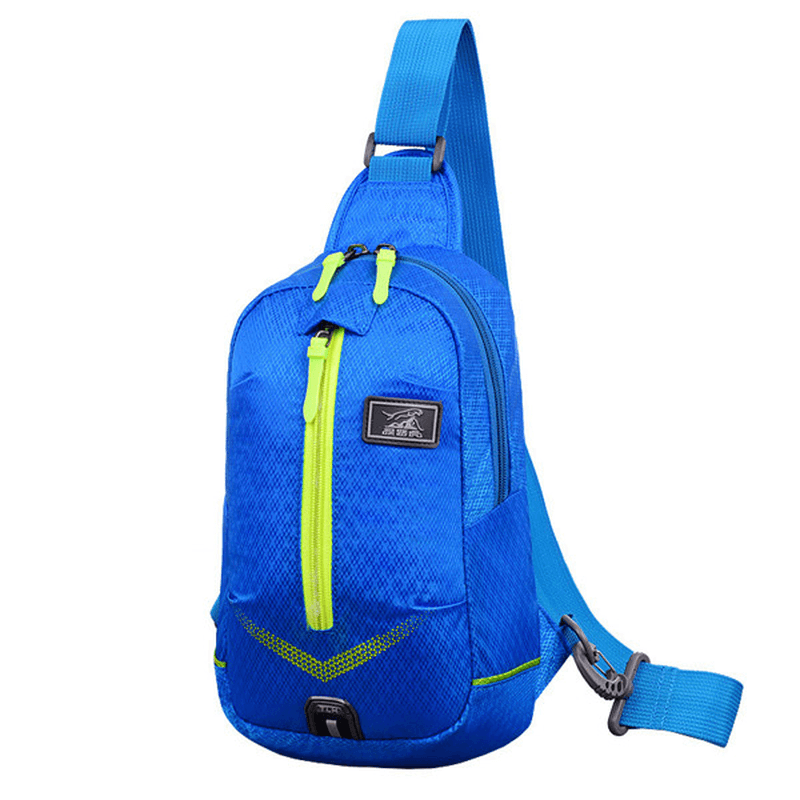 Light Weight Waterproof Chest Bags Men Women Outdooors Travel Luminous Shoulder Bag Running Hiking Bags - MRSLM