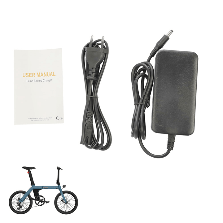 42V 2A Bike Smart Charger 220V EU Plug Bicycle Lead Acid Battery for FIIDO D11 - MRSLM