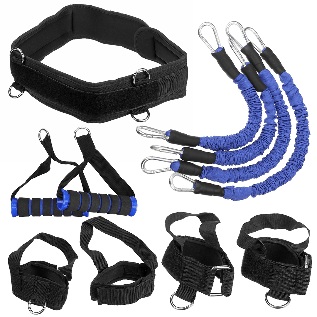 200LBS High Strength Heavy Exercise Boxing Resistance Bands Training Strap System for Boxing Equipment - MRSLM