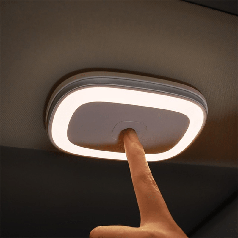 Baseus USB Charging Touch Senor Car Roof Night Light Ceiling Magnet Lamp Wireless Automobile Car Interior Reading Light - MRSLM