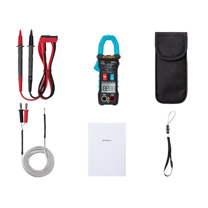 ANENG ST206 Digital Multimeter Clamp Meter 6000 Counts True RMS Amp DC/AC Current Clamp Tester Meters Voltmeter - MRSLM