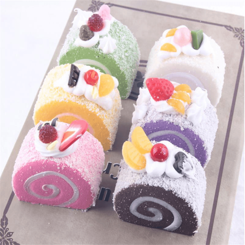 Sweet Squishy Simulation Cake Slow Rising Fun Toys Decoration - MRSLM