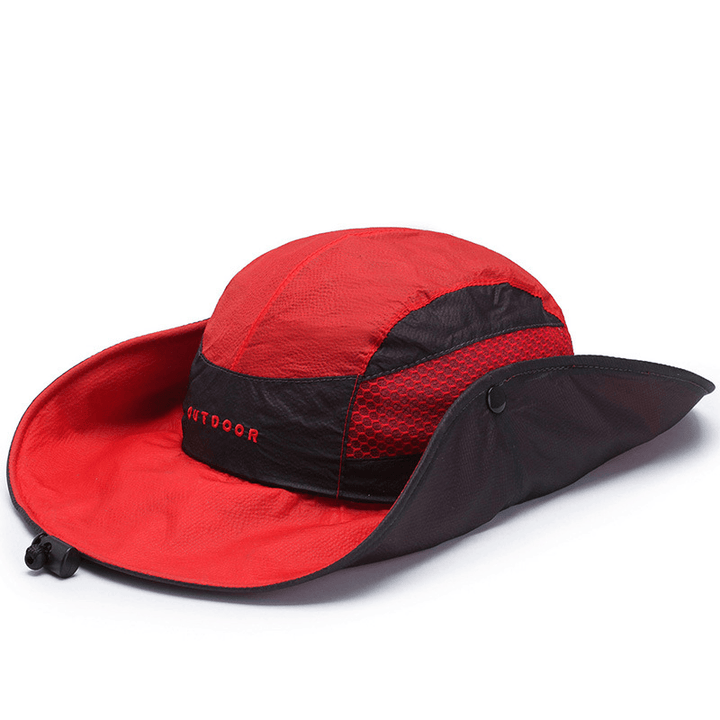 Mens Foldable Breathable Bucket Hat - MRSLM