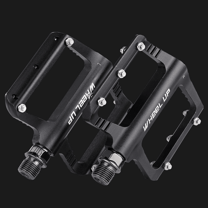 WHEEL up LXB065-01 Aluminium Alloy Bearing Skidproof Bike Pedals Outdoor Cycling Bicycle Pedals - MRSLM