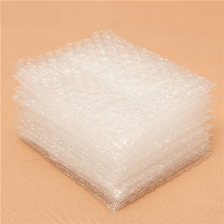 20Pcs Clear Shakeproof Recyclable Small Packing Pouches Poly Bubble Wrap Bags - MRSLM