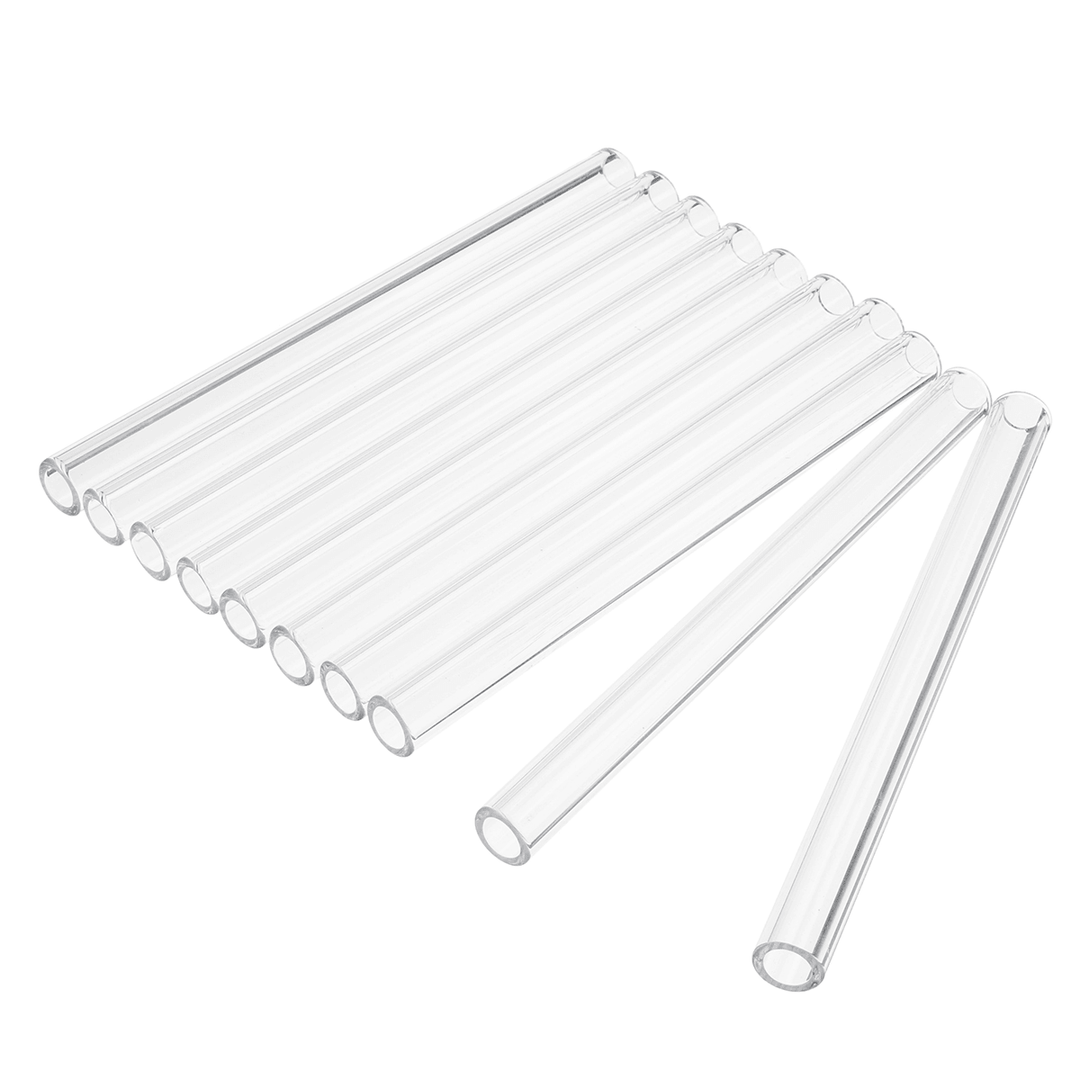 10Pcs 150Mm OD 10Mm 2.2Mm Thick Wall Borosilicate Glass Blowing Tube - MRSLM