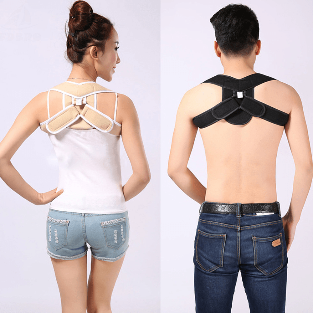 Shoulder Support Belt Adult Child Brace Orthopedic Adjustable Shoulder Posture Corrector - MRSLM