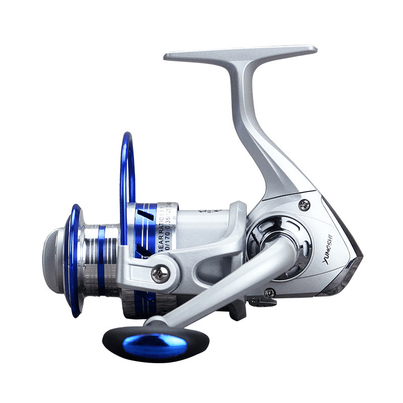 ZANLURE AL3000-6000 5.5:1 12+1BB Gapless Full Metal Spinning Reel Left/Right Hand Fishing Reel - MRSLM