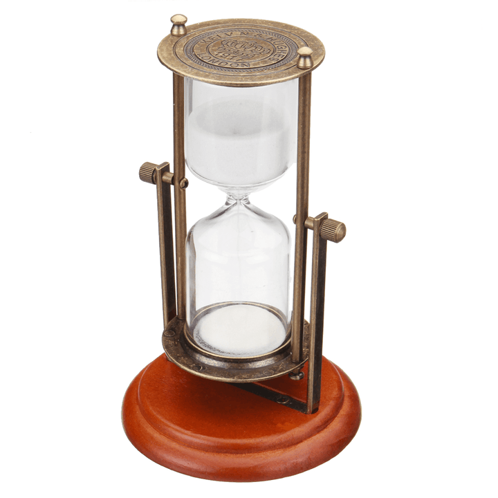 15 Minutes Rolating Hourglass Sandglass Sand Clock Timer Table Home Decoration Desktop Ornament - MRSLM