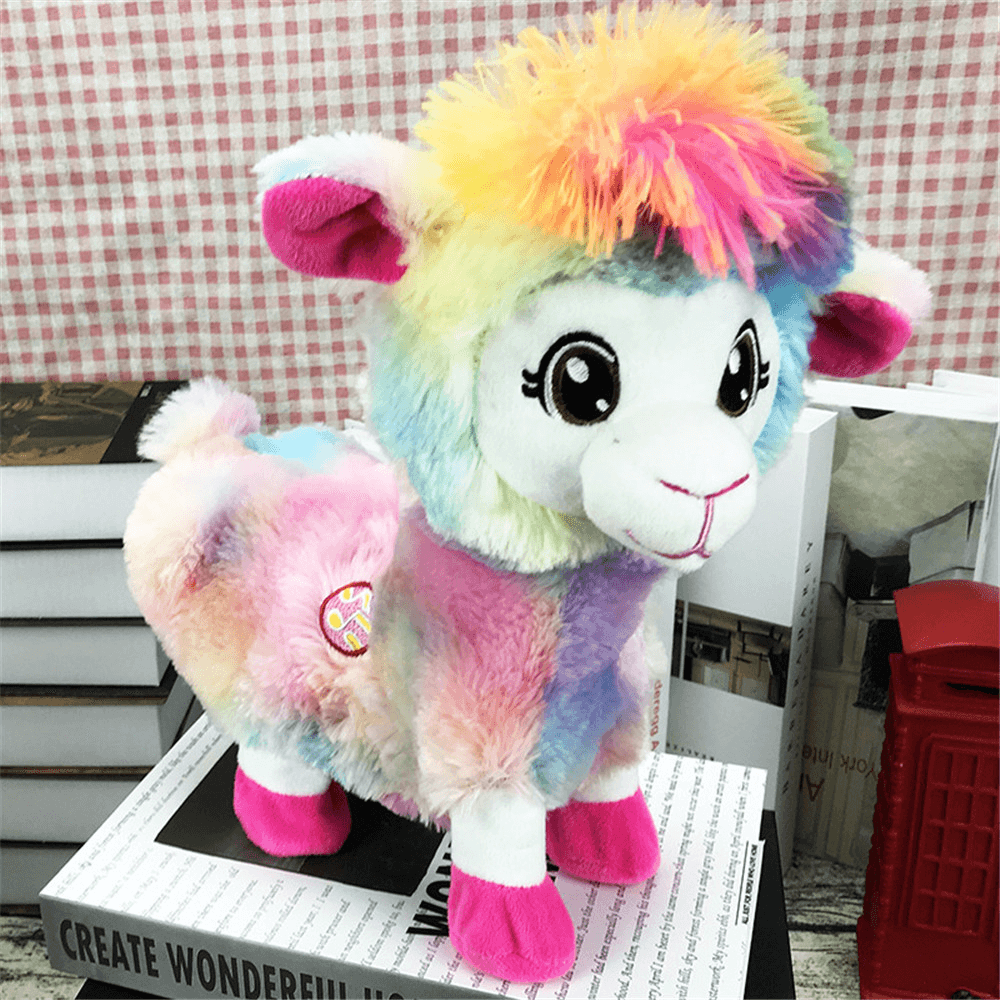 Electric Hip Alpaca Boppi Pets Twisting Rhea Electric Plush Toy - MRSLM