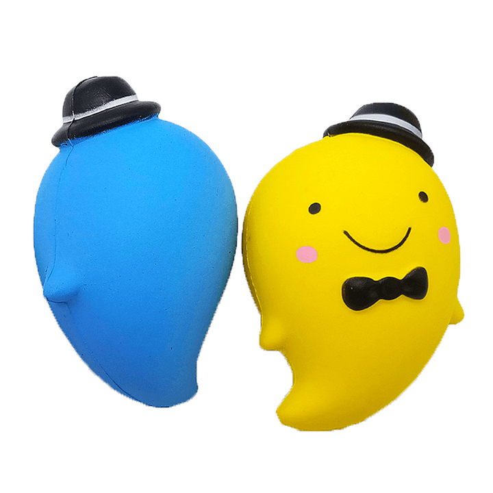 Squishy Antistress Toys for Adult Squeeze Slow Rising Gentle Ghost Squishis Water Drop Kawaii Chancery Toy Dolls for Children - MRSLM