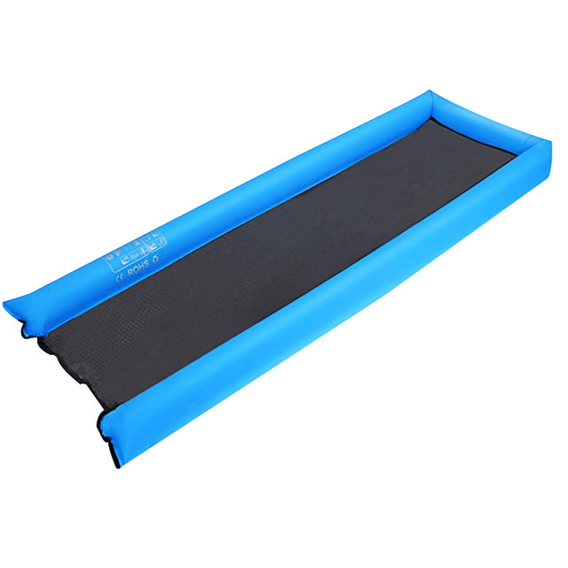 70Inch Inflatable Water Hammock Swimming Pool Air Mattress Lounge Bed Floating Sleeping Chair Camping Summer Beach - MRSLM