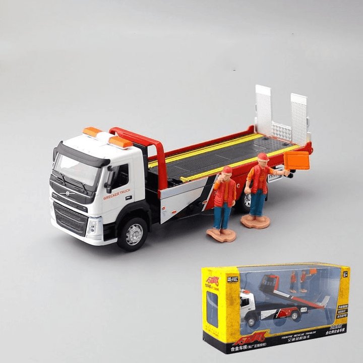 Simulation Alloy Car Toy Model Volvo Engineering Vehicle - MRSLM