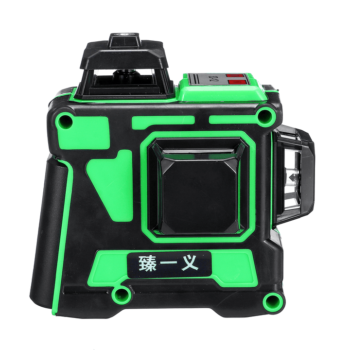 12 Lines 360° 3D Green Laser Level Self Leveling Tool Horizontal&Vertical NEW - MRSLM