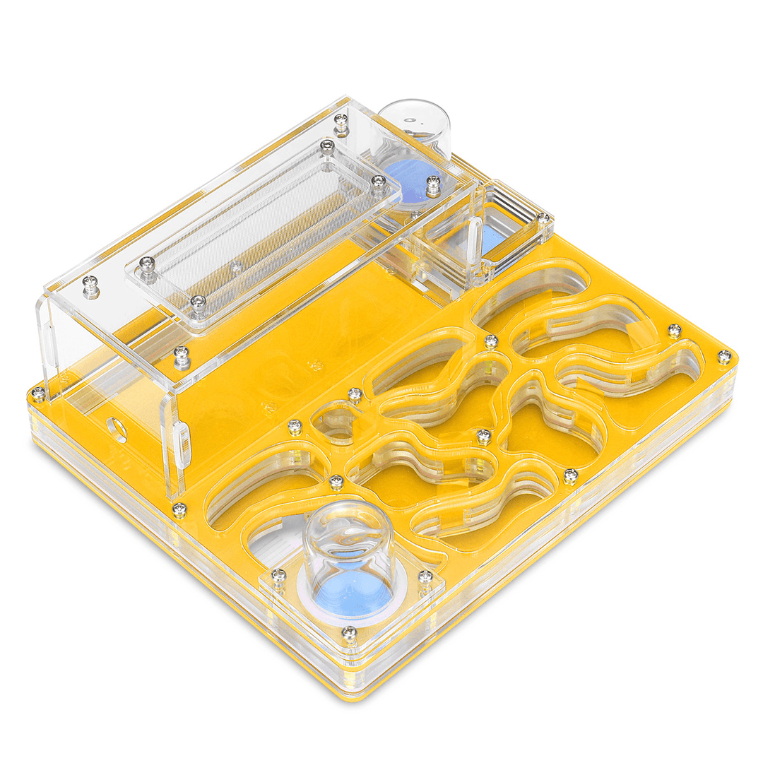 Acrylic Maze Ant Farm Works Workshop Live Habitat Feeding Nest Kids Educational Toys Gift - MRSLM