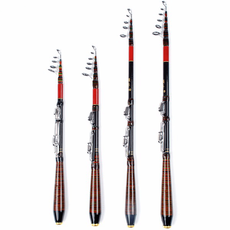 ZANLURE TLR-01 Ultralight Super Hard Carbon Telescopic Lure Fishing Rod Portable Fishing Vessel - MRSLM