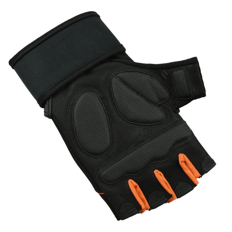 KALOAD 1 Pair Neoprene Weight Lifting Glove Anti-Slip Half Fingers Gloves Fitness Exercise Training Sports Gloves - MRSLM