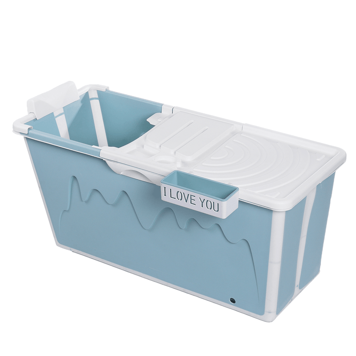 105X53X53Cm Large Portable Bathtub Bath Tub Barrel Indoor Household Body Spa Bathtub - MRSLM