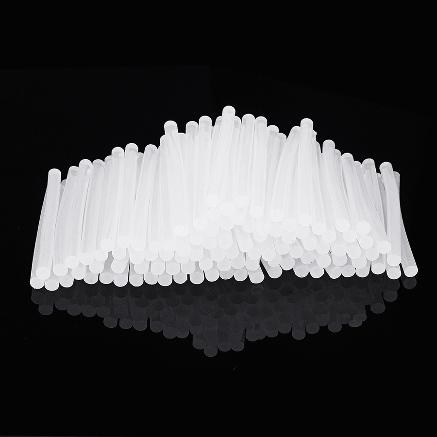 100Pcs 7Mm X 100Mm White Transparent Hot Melt Gule Sticks DIY Craft Modeling Repair Adhesive - MRSLM