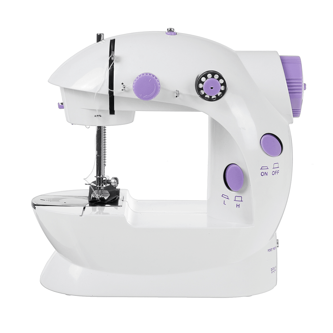 Rechargeable Portable Electric Sewing Machine Household Mini Sewing Machine W/ Light - MRSLM