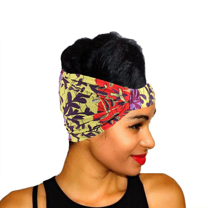 Women'S Sports Print Wide Head Headband - MRSLM