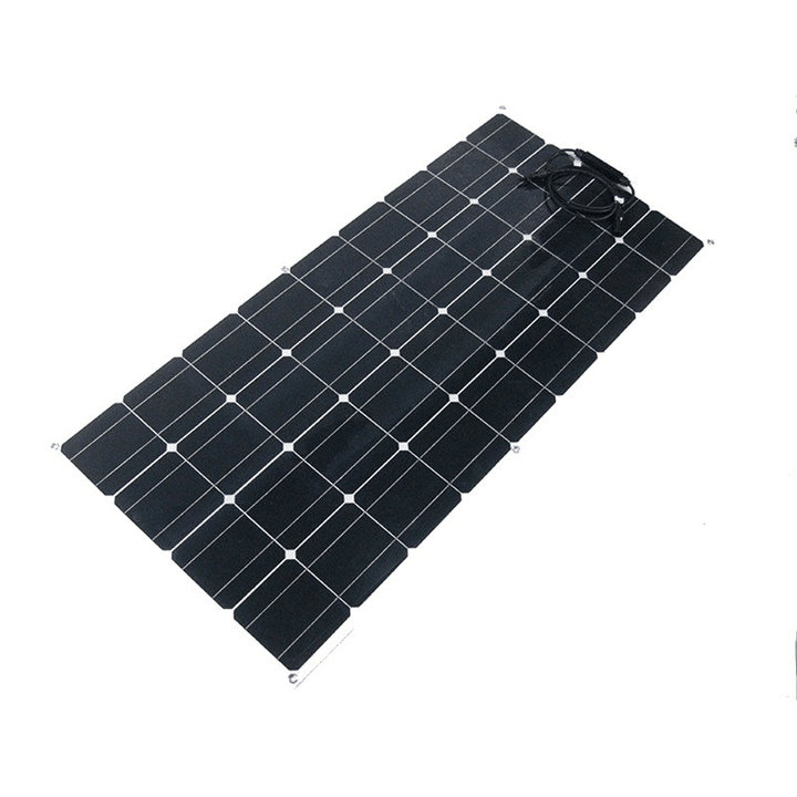 18V 200W PET Single Crystal Silicon Laminated Semi-Flexible Solar Panel 1592*790*3Mm - MRSLM