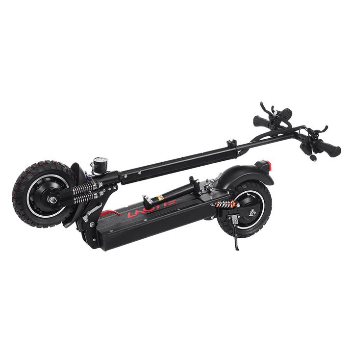 LAOTIE® ES10 2000W Dual Motor 23.4Ah 52V 10 Inches Folding Electric Scooter with Seat 70Km/H Top Speed 80Km Mileage Max Load 120Kg - MRSLM