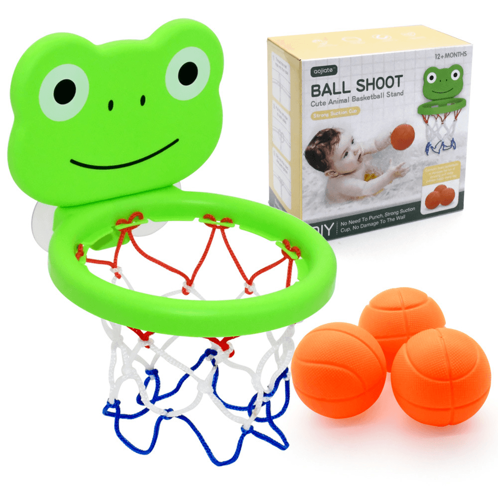 Children'S Bathroom Sucker Basketball Hoop Baby Shooting Toy - MRSLM