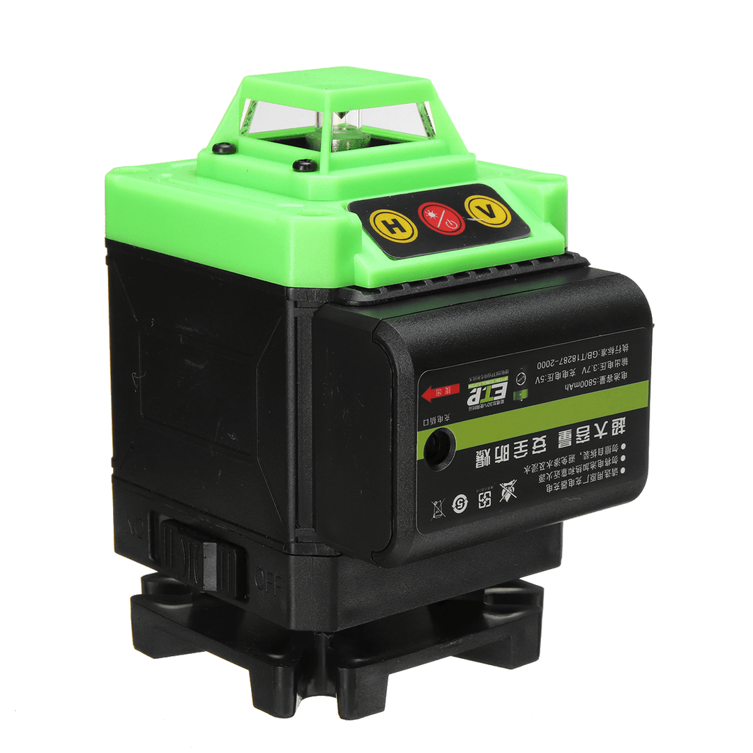 8/12/16 Line 360° Green Light Laser Level Horizontal Vertical Cross Measuring - MRSLM