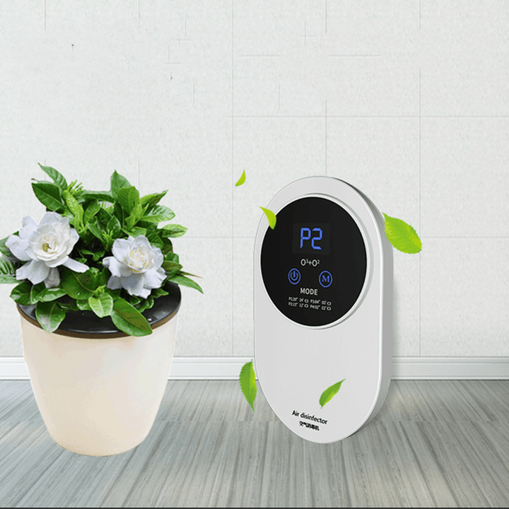 Air Purifier Disinfection Ozone Machine USB Charged Air Cleaner Household Deodorization for Kitchen Toilet - EU Plug - MRSLM