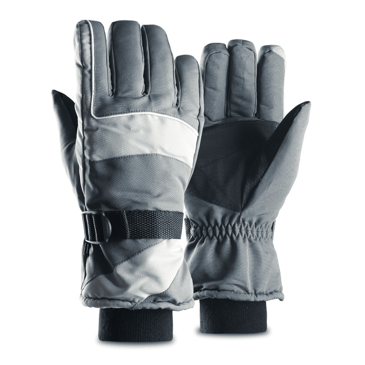 Unisex Winter Dedicated Three-Layer Thick Warm Sport Gloves - MRSLM