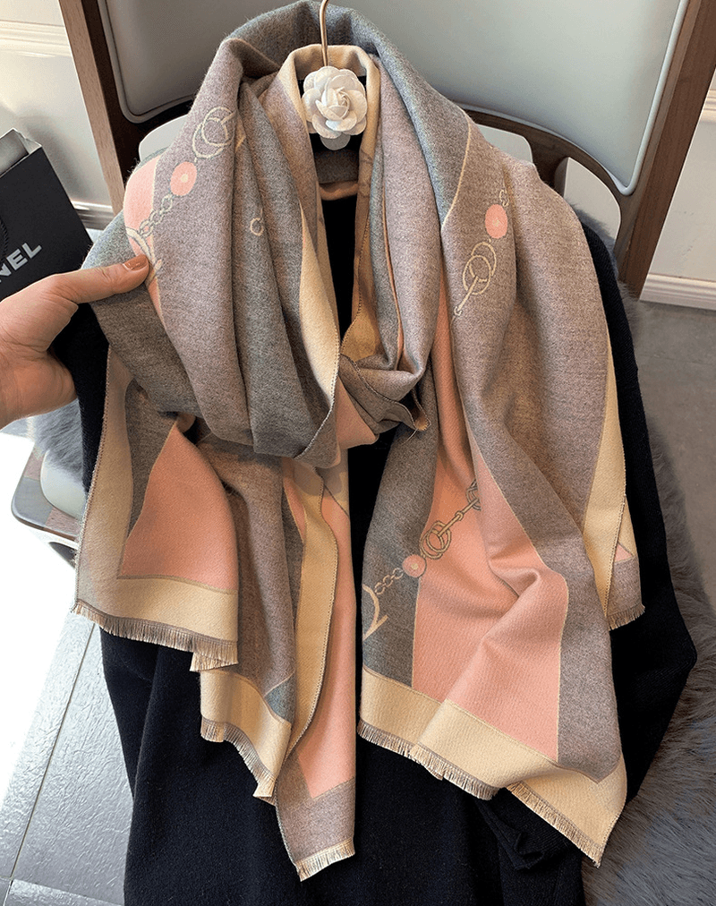 Fashion Cashmere Double-Sided Thickened Women'S Scarf - MRSLM