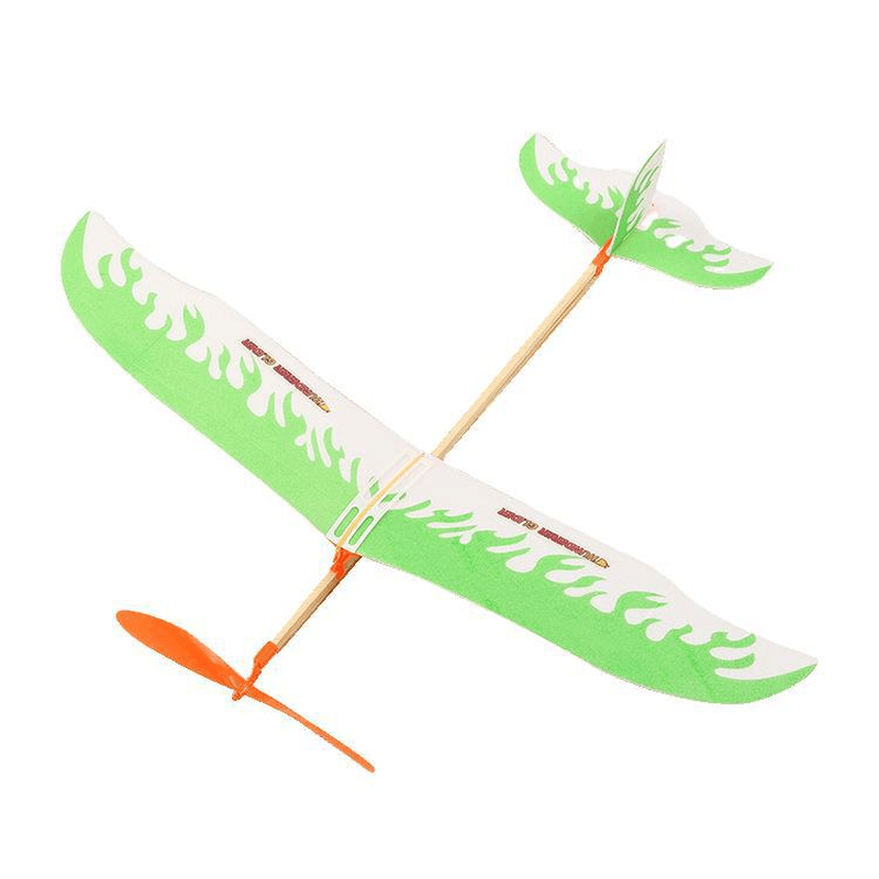 Thunderbird Rubber Band Powered Airplane Model - MRSLM