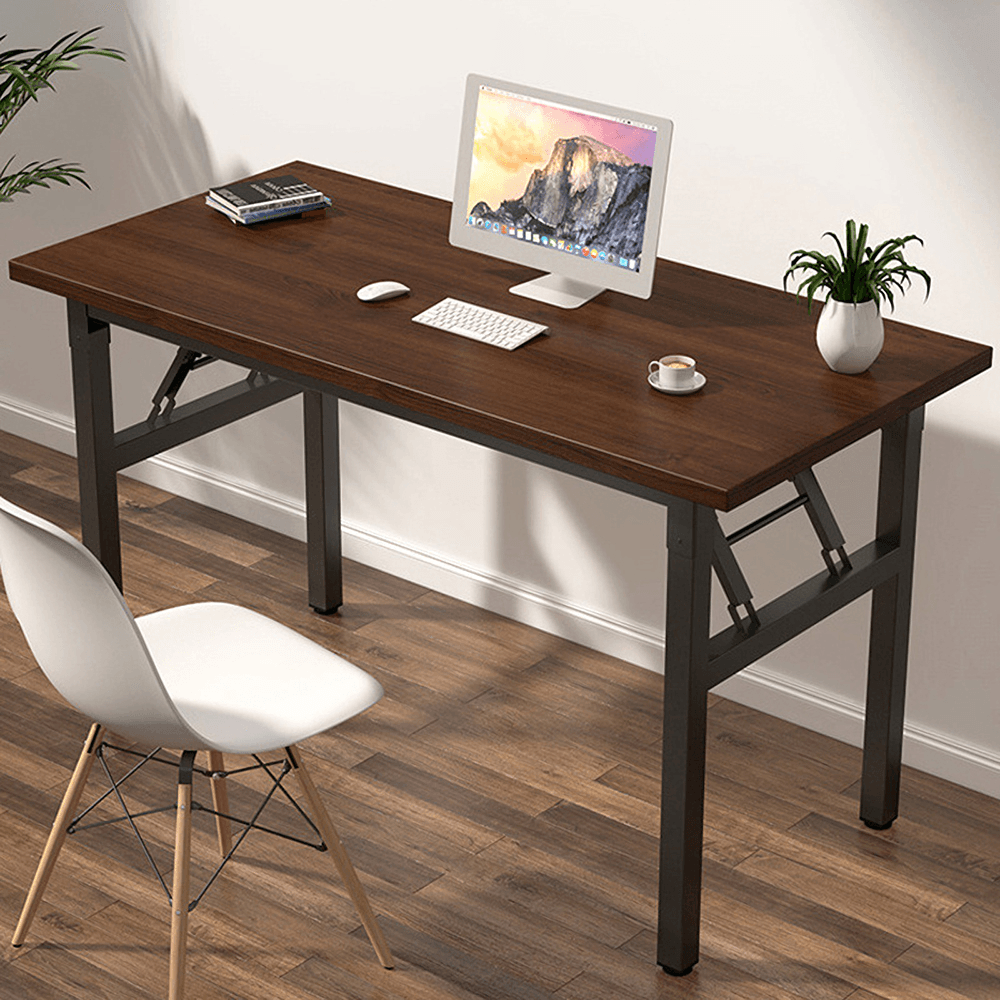 Foldable Computer Desk Student Writing Study Table Office Workstation Home Laptop Desk Game Table - MRSLM