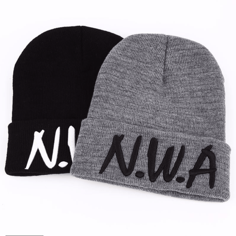 New Skullies Beanies Gangsta NWA Knitted Winter Hats - MRSLM