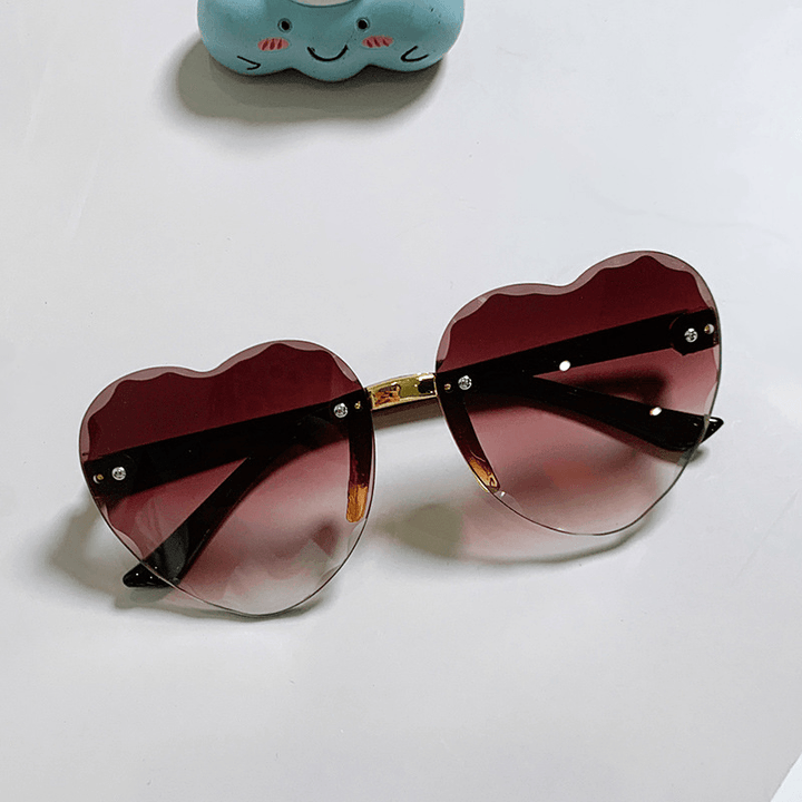 Women'S Heart-Shaped Summer UV Protection Sunglasses - MRSLM