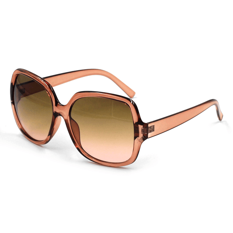 Women Big Full Frame Square Shape Fashion Casual Outdoor UV Protection Sunglasses - MRSLM